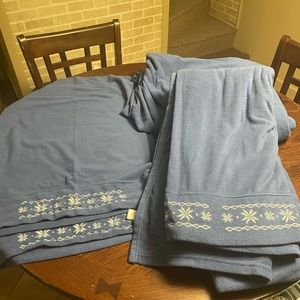Polarfleece flannel sheets